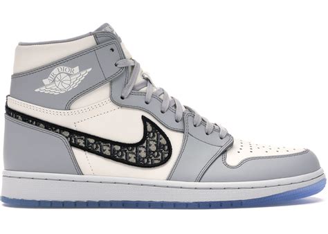 jordan 1 mid grey dior|air jordan 1 dior stockx.